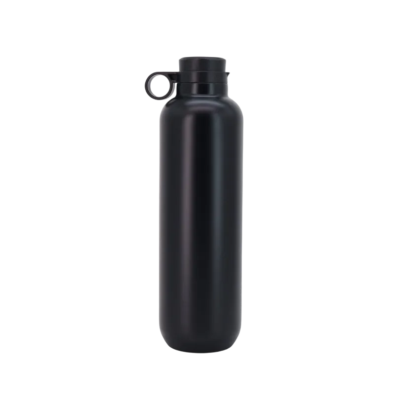 32oz Stainless Steel Insulated Water Bottle, Double - Wall Vacuum Sealed, Durable Travel Tumbler with Carrying Loop for Hot & Cold Beverages